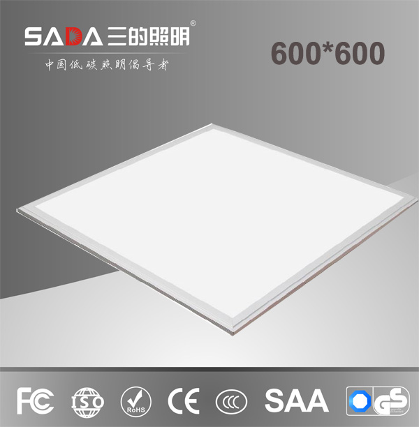 三的照明 平板灯600x600嵌入式工程超市办公室铝扣石膏板SD-MBD-F6060
