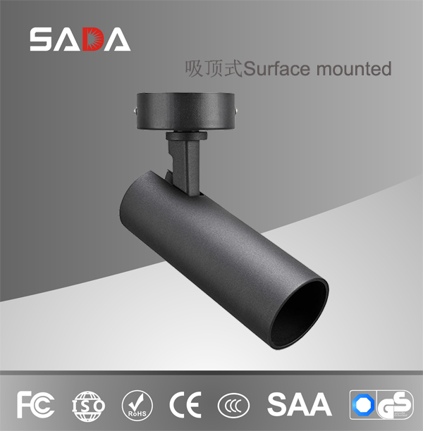 Surface mounted anti-glare top quality led track light
